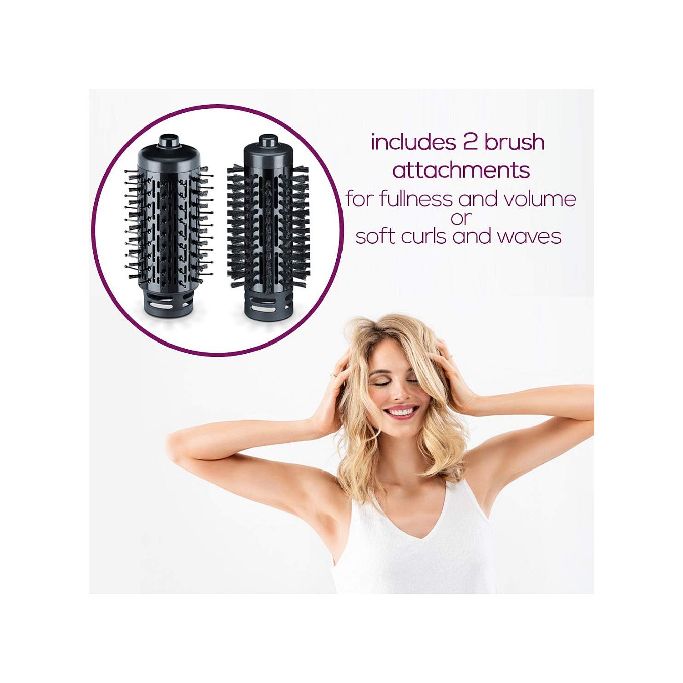 Buy beurer HT 80 Warmluftbürste schwarz in Cyprus, Nicosia, Limassol, Larnaka, Pafos