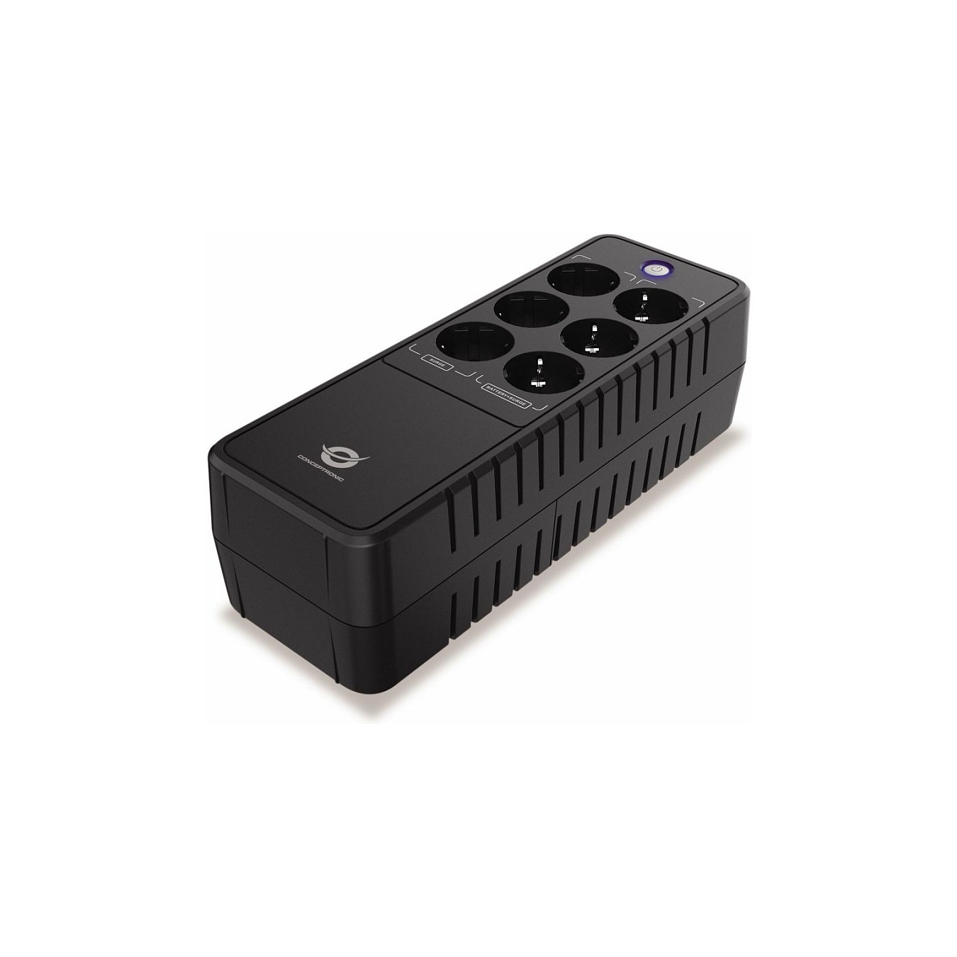 Buy CONCEPTRONIC USV 850VA 490W 6xSchuko RJ45in Out Office sw in Cyprus, Nicosia, Limassol, Larnaka, Pafos