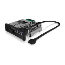 Buy ICY BOX Wechselrahmen, 1x 2,5'+1x 3,5' SATA SAS zu 2xSATA,für 5,25' Einschub, in Cyprus, Nicosia, Limassol, Larnaka, Pafos