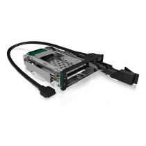 Buy ICY BOX Wechselrahmen, 1x 2,5'+1x 3,5' SATA SAS zu 2xSATA,für 5,25' Einschub, in Cyprus, Nicosia, Limassol, Larnaka, Pafos