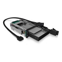 Buy ICY BOX Wechselrahmen, 1x 2,5'+1x 3,5' SATA SAS zu 2xSATA,für 5,25' Einschub, in Cyprus, Nicosia, Limassol, Larnaka, Pafos