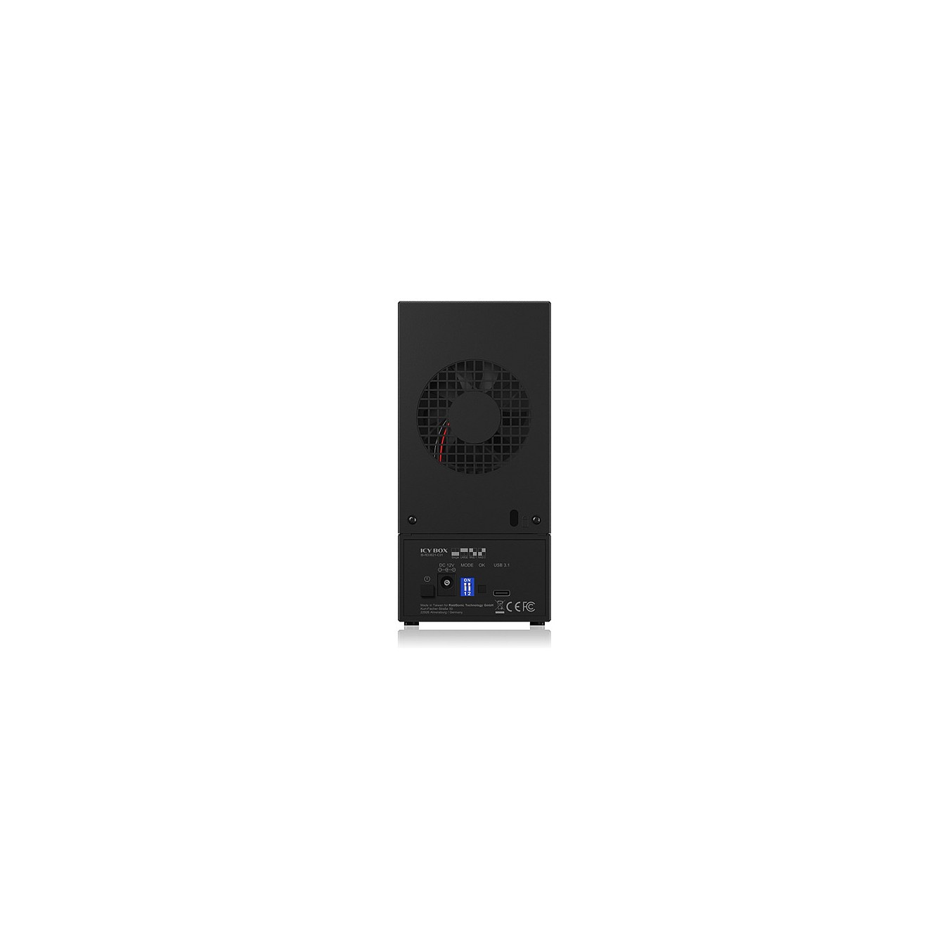 Buy ICY BOX RAID-System, 2x 2,5' 3,5' HDD, 1x USB 3.1 (Gen 2) Host, 0 1 LARG. SING. in Cyprus, Nicosia, Limassol, Larnaka, Pafos
