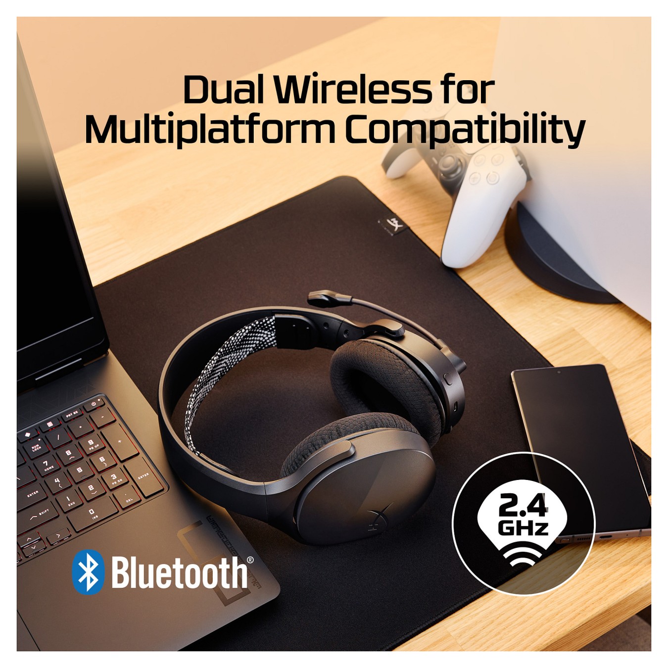 Buy Kingston HyperX Cloud Jet - Headset - kabellos - Schwarz in Cyprus, Nicosia, Limassol, Larnaka, Pafos
