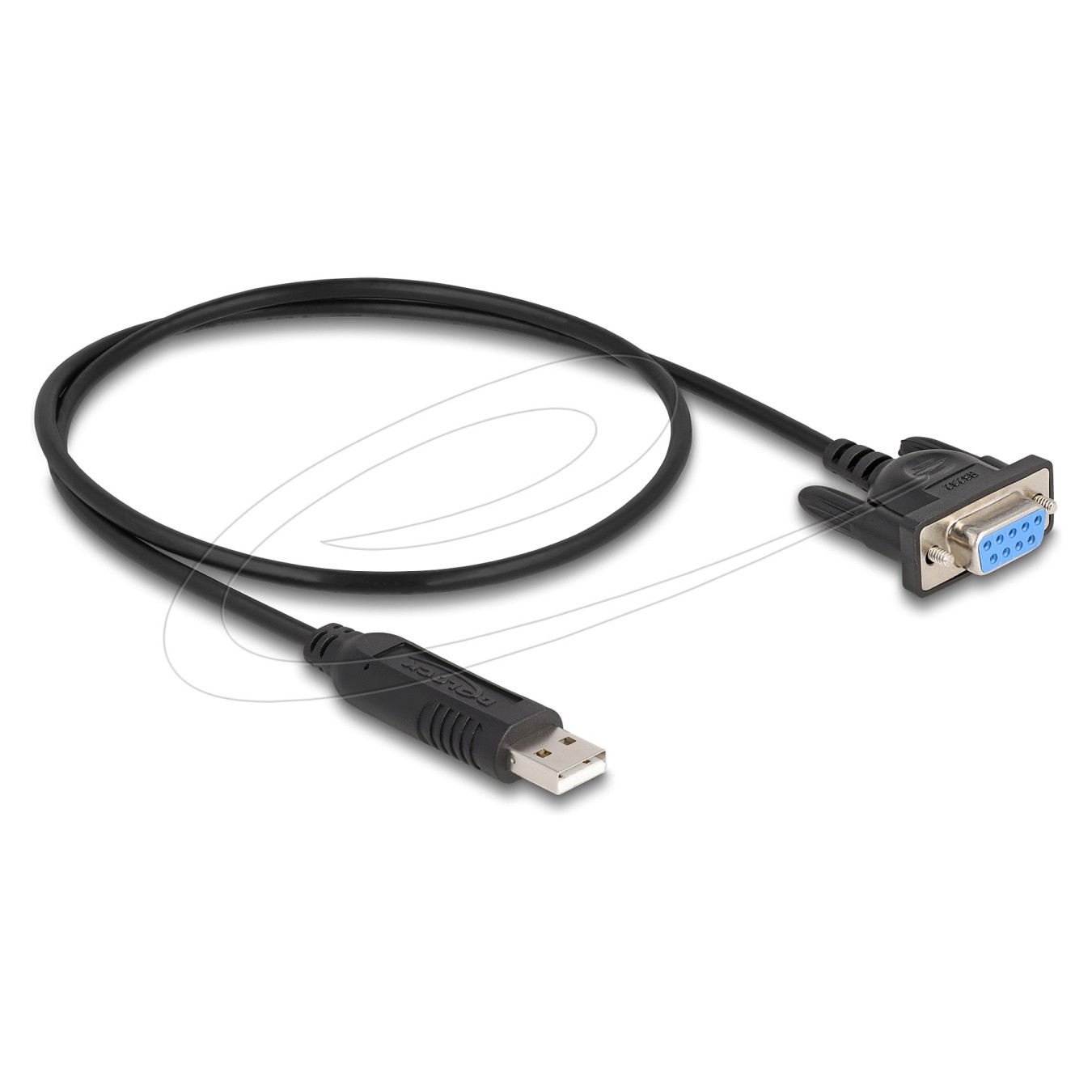 Buy Delock USB 2.0 zu Seriell RS-232 Adapter Sub-D 9 Buchse mit Schrauben kompaktem Steckergehäuse 50 cm FTDI in Cyprus, Nicosia