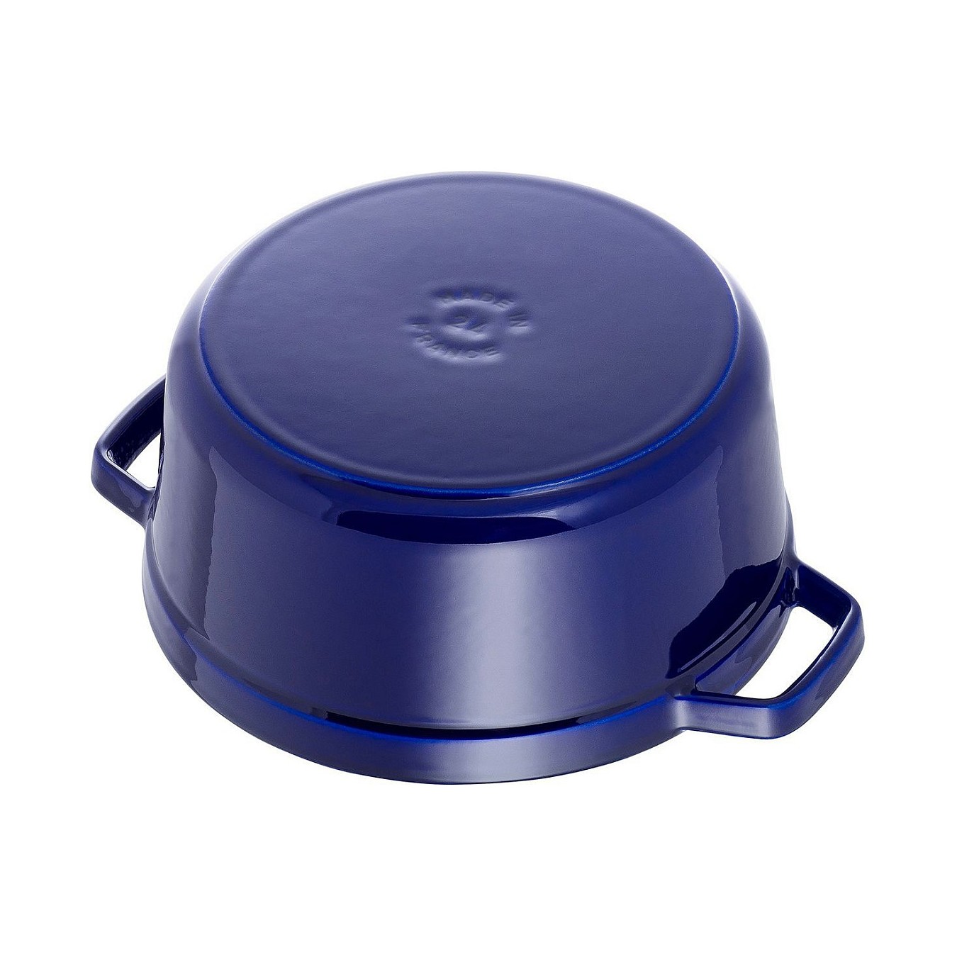 Buy Staub La Cocotte 24cm rund dunkelblau. Gusseisen in Cyprus, Nicosia, Limassol, Larnaka, Pafos