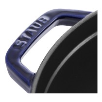 Buy Staub La Cocotte 24cm rund dunkelblau. Gusseisen in Cyprus, Nicosia, Limassol, Larnaka, Pafos
