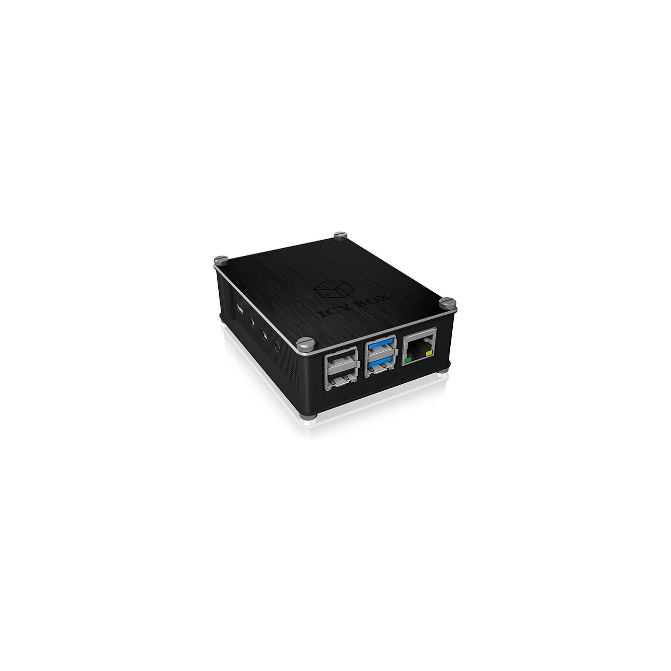 Buy ICY BOX Gehäuse für Raspberry Pi® 4, Aluminium Cover und Seitengitter in Cyprus, Nicosia, Limassol, Larnaka, Pafos