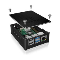 Buy ICY BOX Gehäuse für Raspberry Pi® 4, Aluminium Cover und Seitengitter in Cyprus, Nicosia, Limassol, Larnaka, Pafos