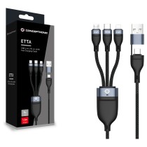 Buy CONCEPTRONIC Kabel USB-C -A3.0- to C MicroB + 480Mbs 1.50m sw in Cyprus, Nicosia, Limassol, Larnaka, Pafos
