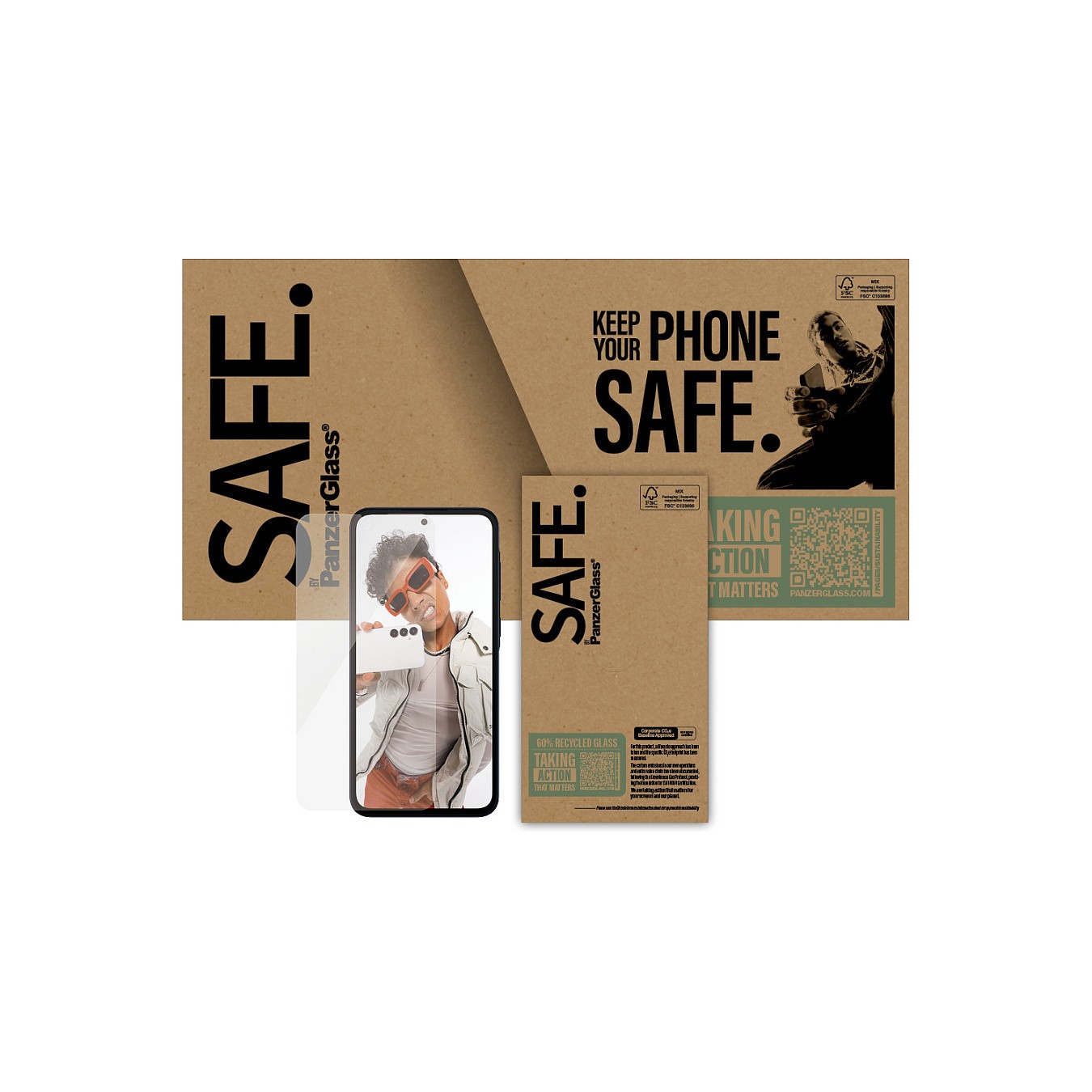 Buy SAFE. Screen Protector Samsung Galaxy A36 5G BULK in Cyprus, Nicosia, Limassol, Larnaka, Pafos
