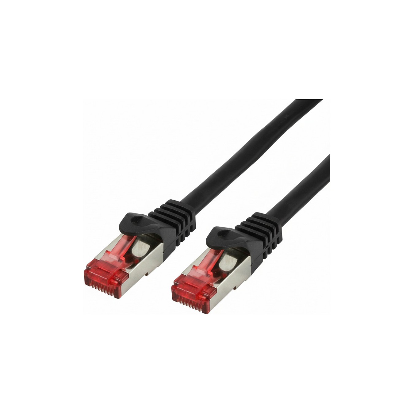 Buy Patchkabel CAT6 RJ45 S FTP 2m black in Cyprus, Nicosia, Limassol, Larnaka, Pafos
