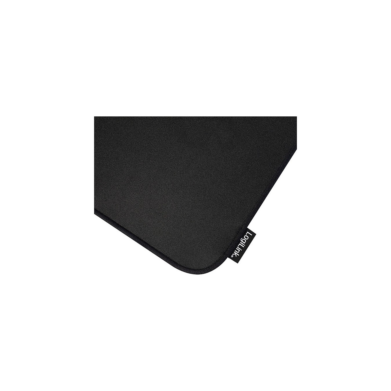Buy Logilink Mauspad, vernähte Kanten, 250x220mm, schwarz, Gr.M in Cyprus, Nicosia, Limassol, Larnaka, Pafos