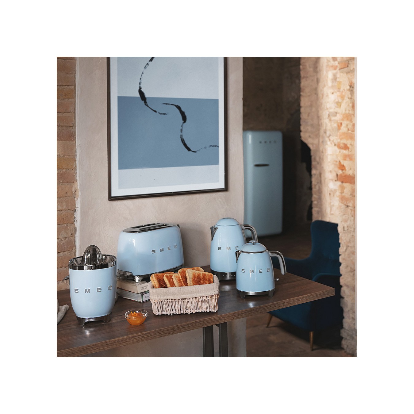 Buy SMEG KLF05PBEU Mini Wasserkocher Blau in Cyprus, Nicosia, Limassol, Larnaka, Pafos