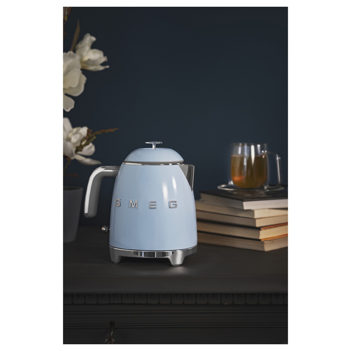 Buy SMEG KLF05PBEU Mini Wasserkocher Blau in Cyprus, Nicosia, Limassol, Larnaka, Pafos