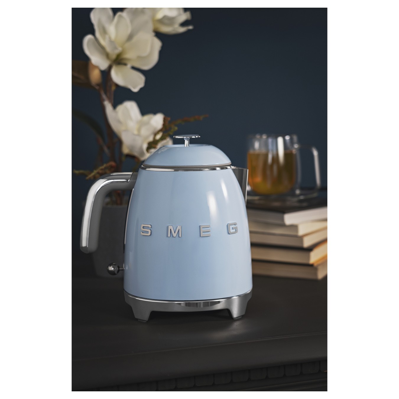 Buy SMEG KLF05PBEU Mini Wasserkocher Blau in Cyprus, Nicosia, Limassol, Larnaka, Pafos
