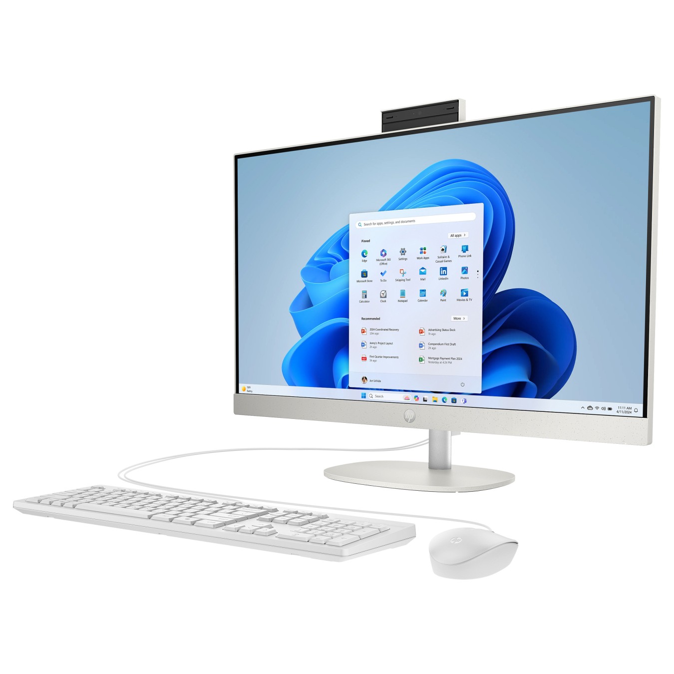 Buy AIO HP 27-cr2275ng CU7 255U 16GB 512SSD W11 Home White in Cyprus, Nicosia, Limassol, Larnaka, Pafos