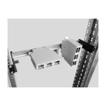 Buy 19? Hutschienenpanel zum Einbau horizontal oder vertikal 1HE Metall schwarz in Cyprus, Nicosia, Limassol, Larnaka, Pafos