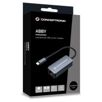 Buy CONCEPTRONIC Adapter USB-C3.2- to 2.5GbE WoL 5Gbs 0.14m sw in Cyprus, Nicosia, Limassol, Larnaka, Pafos