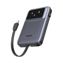 Buy UGREEN Uno PB511 Powerbank 10.000mAh 30W 1x USB-A 1x USB-C 1x integriertes USB-C Kabel TFT-Display in Cyprus, Nicosia, Limas