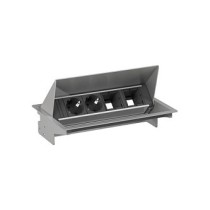 Buy BACHMANN CONEO SET 2x Schutzkontakt 2x ABD silberfarben in Cyprus, Nicosia, Limassol, Larnaka, Pafos