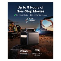 Buy (1920x1080) Anker Nebula Mars 3 DLP LED 1000-Lumen 16:9 HDMI USB Android TV Bluetooth Speaker Full HD Black in Cyprus, Nicos