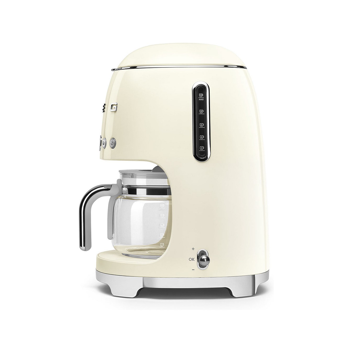 Buy SMEG Filter-Kaffeemaschine 50s Style DCF02CREU, creme in Cyprus, Nicosia, Limassol, Larnaka, Pafos