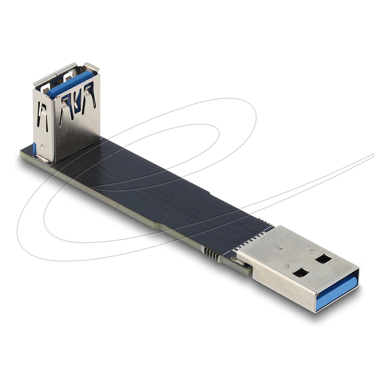 Buy Delock USB 10 Gbps Adapter USB Typ-A Buchse zu Stecker gewinkelt 90° in Cyprus, Nicosia, Limassol, Larnaka, Pafos