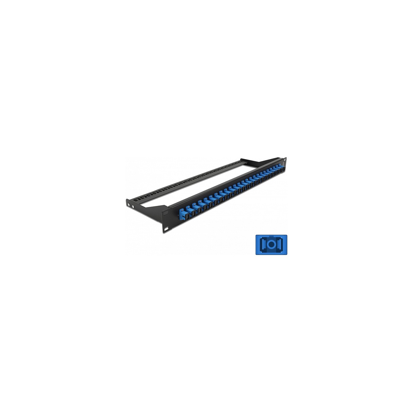 Buy Delock 19? LWL Patchpanel 24 Port SC Simplex blau in Cyprus, Nicosia, Limassol, Larnaka, Pafos