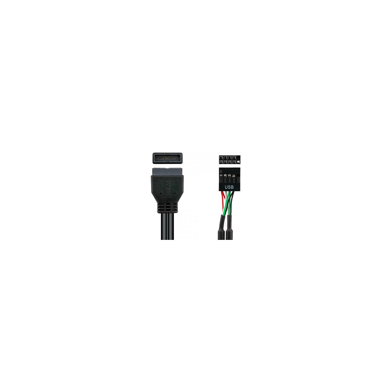 Buy Good Connections Adapter Pin-Header USB3.0St-USB2.0Bu 0,3m in Cyprus, Nicosia, Limassol, Larnaka, Pafos