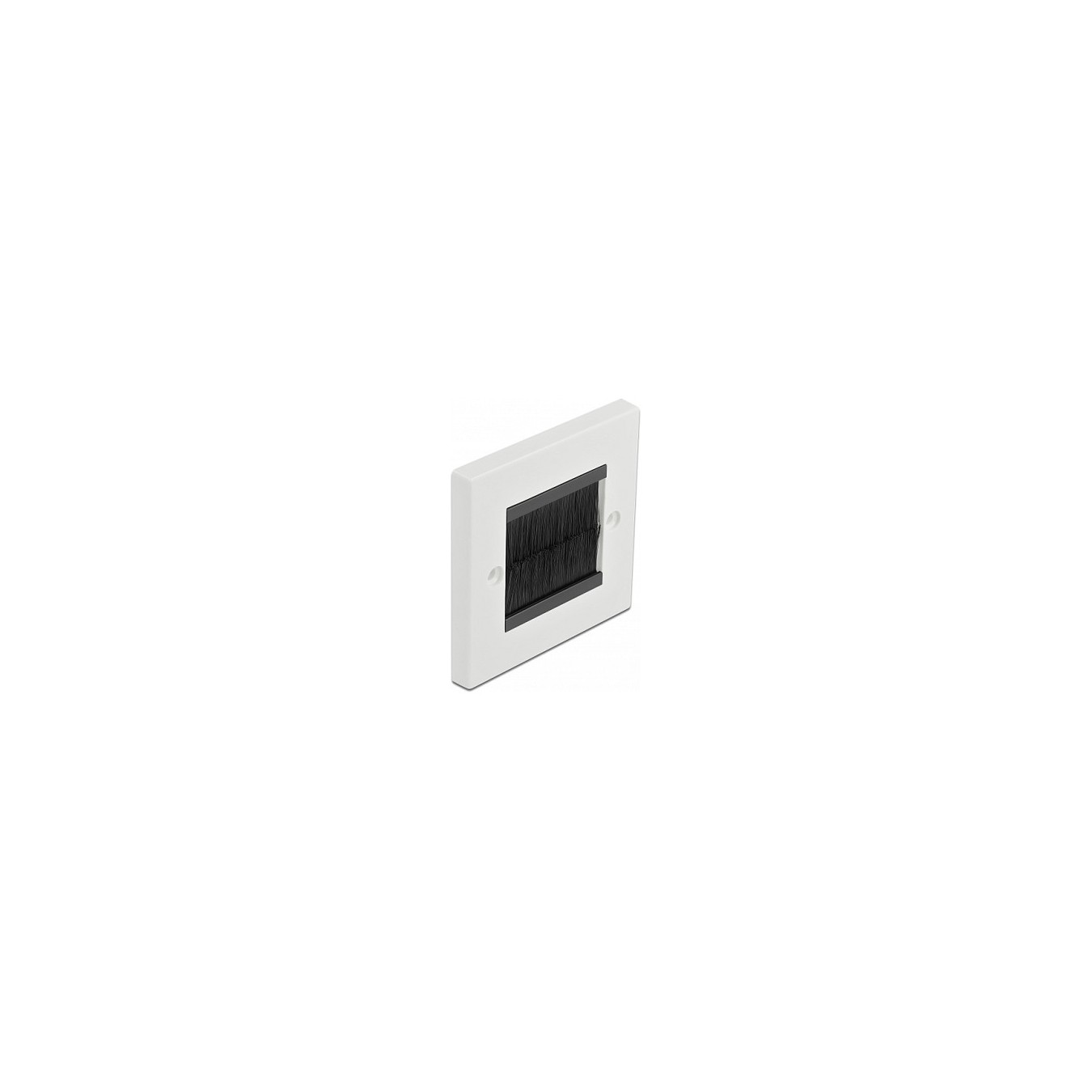Buy Delock Kabelmanagement Abdeckblende 86 x 86 mm mit schwarzen Bürstenstreifen in Cyprus, Nicosia, Limassol, Larnaka, Pafos