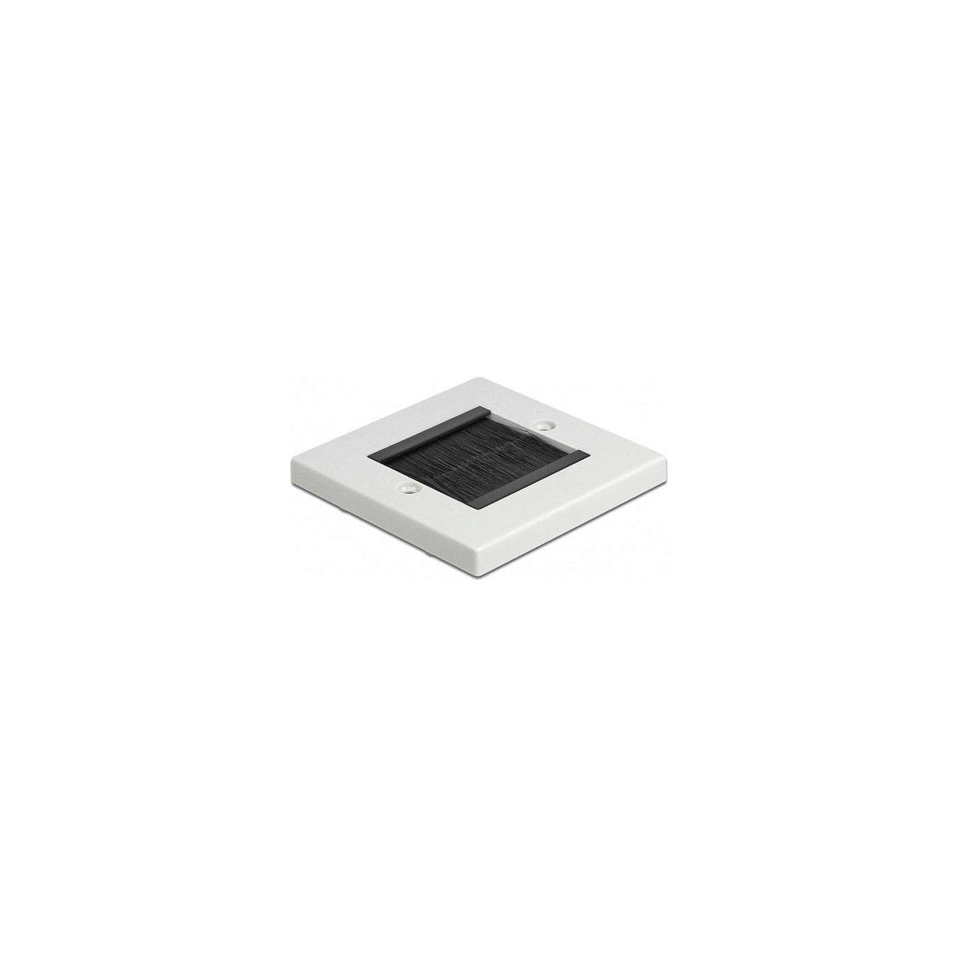 Buy Delock Kabelmanagement Abdeckblende 86 x 86 mm mit schwarzen Bürstenstreifen in Cyprus, Nicosia, Limassol, Larnaka, Pafos