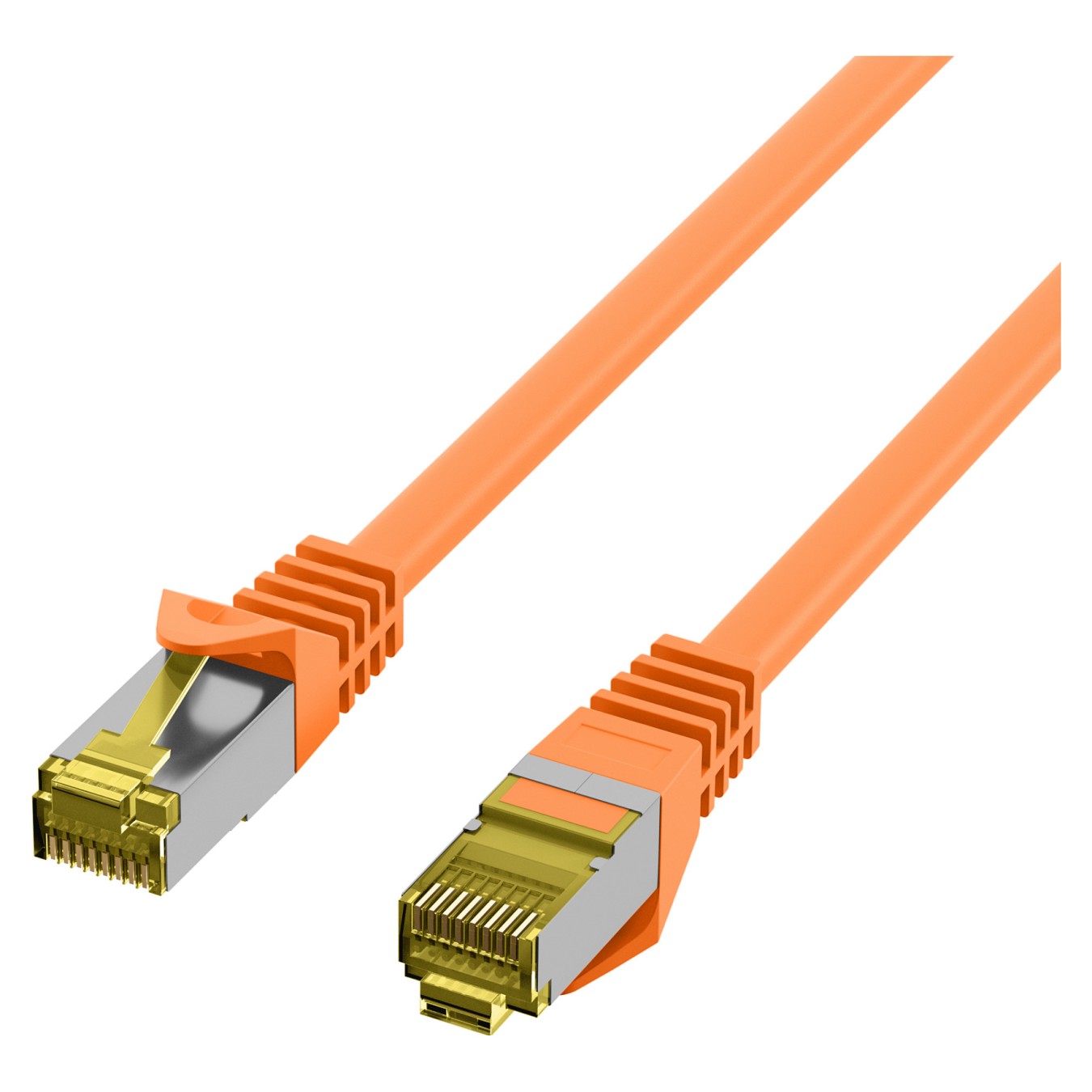 Buy RJ45 Patchkabel Cat.6A S FTP LSZH Cat.7 Rohkabel orange in Cyprus, Nicosia, Limassol, Larnaka, Pafos