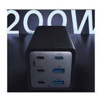 Buy CONCEPTRONIC Ladegerät 6Port GaN 4xUSB-C 2xA200WPD3.1 PPS sw in Cyprus, Nicosia, Limassol, Larnaka, Pafos