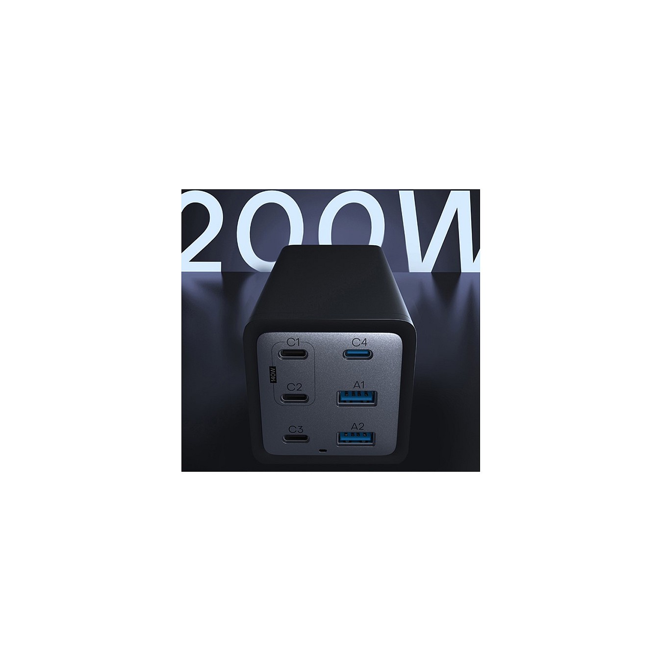 Buy CONCEPTRONIC Ladegerät 6Port GaN 4xUSB-C 2xA200WPD3.1 PPS sw in Cyprus, Nicosia, Limassol, Larnaka, Pafos