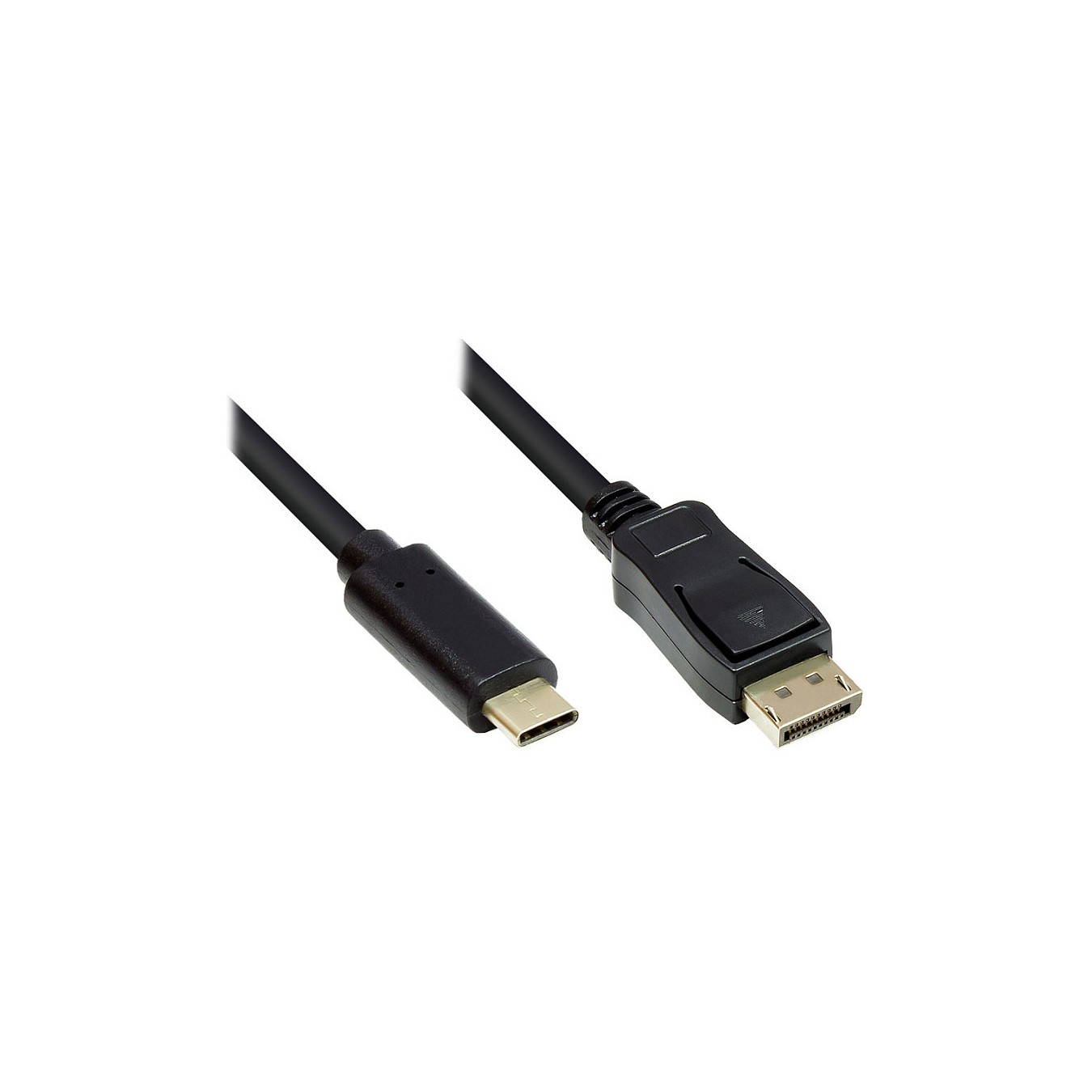 Buy Good Connections Adapterkabel USB-C an DP1.2 schwarz 10m in Cyprus, Nicosia, Limassol, Larnaka, Pafos