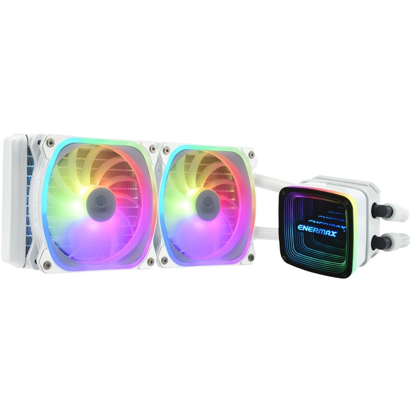 Buy Enermax AquaFusion ADV - ELC-AQFA240-SQA-W - 240mm AIO Liquid CPU Cooler, Wh... in Cyprus, Nicosia, Limassol, Larnaka, Pafos