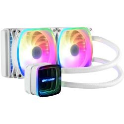 Buy Enermax AquaFusion ADV - ELC-AQFA240-SQA-W - 240mm AIO Liquid CPU Cooler, Wh... in Cyprus, Nicosia, Limassol, Larnaka, Pafos