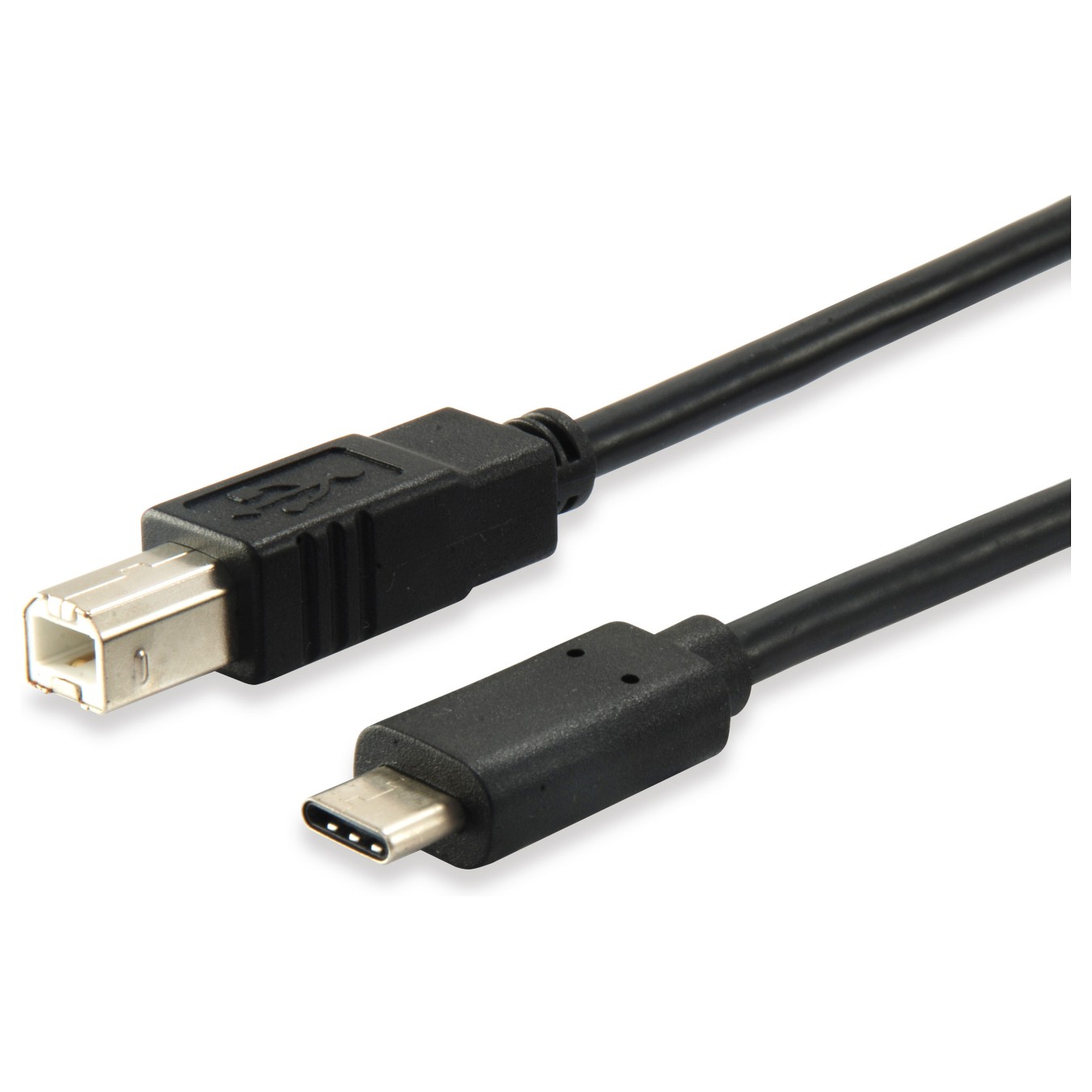 Buy Equip USB Kabel 2.0 C-B St St 1.00m schwarz Polybeutel in Cyprus, Nicosia, Limassol, Larnaka, Pafos