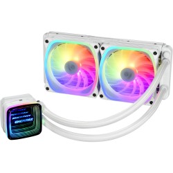 Buy Enermax AquaFusion ADV - ELC-AQFA240-SQA-W - 240mm AIO Liquid CPU Cooler, Wh... in Cyprus, Nicosia, Limassol, Larnaka, Pafos