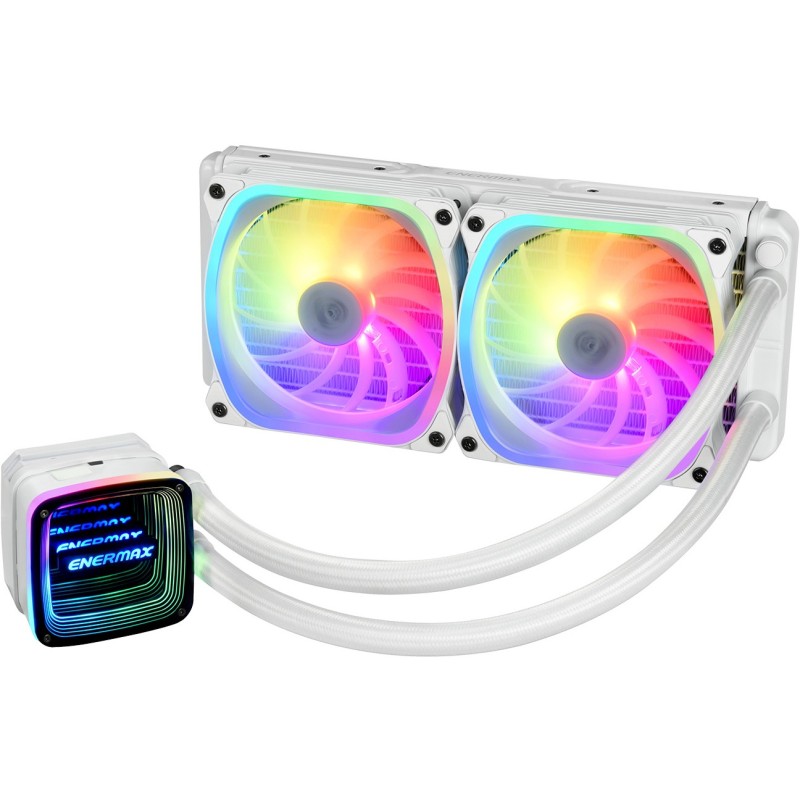 Buy Enermax AquaFusion ADV - ELC-AQFA240-SQA-W - 240mm AIO Liquid CPU Cooler, Wh... in Cyprus, Nicosia, Limassol, Larnaka, Pafos