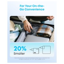 Buy ANKER Zolo Charger 70W Ladegert 3x USB-C 1x USB-A dunkelgrau in Cyprus, Nicosia, Limassol, Larnaka, Pafos