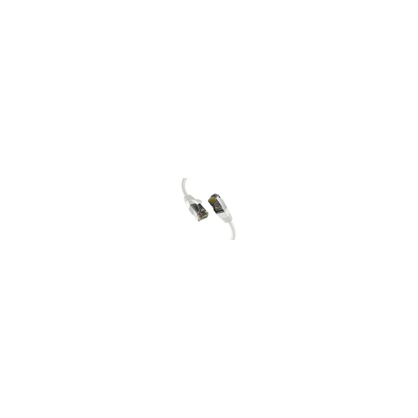Buy RJ45 Patchkabel S FTP PIMF Cat8.1 0.50m weiß in Cyprus, Nicosia, Limassol, Larnaka, Pafos