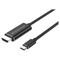 Buy CONCEPTRONIC Adapter USB-C3.2- to HDMI1.4 4K 30Hz 2.00m sw in Cyprus, Nicosia, Limassol, Larnaka, Pafos