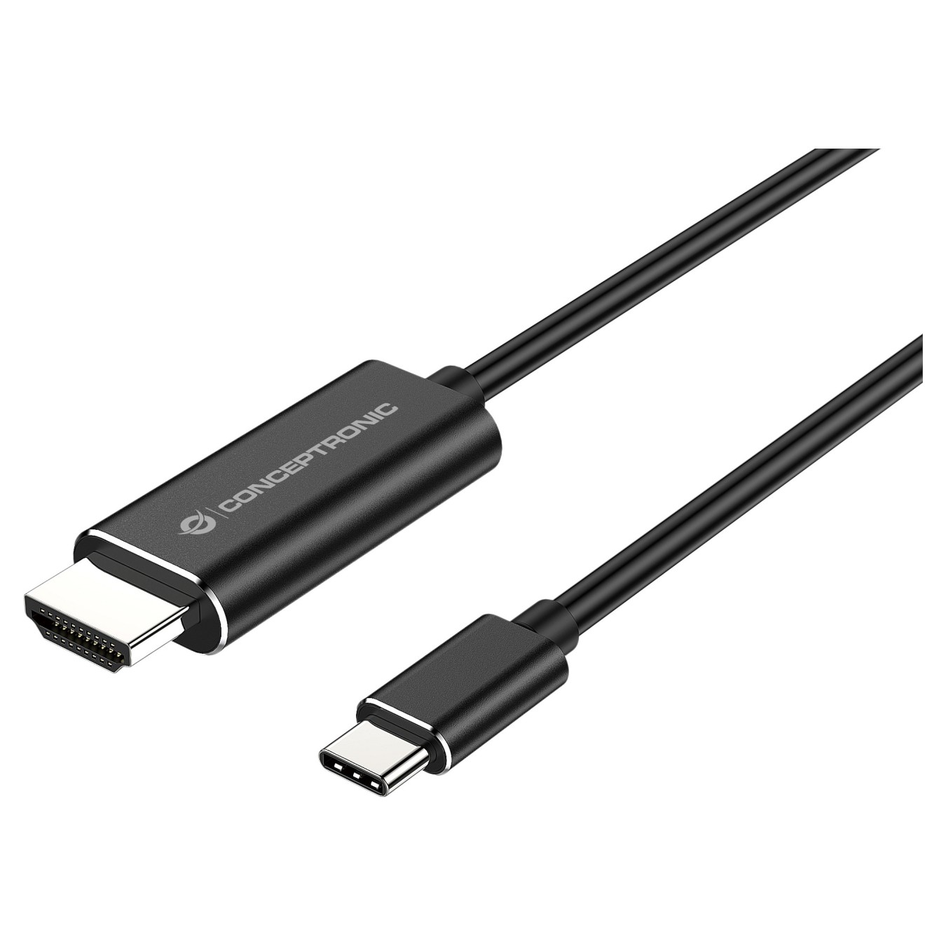 Buy CONCEPTRONIC Adapter USB-C3.2- to HDMI1.4 4K 30Hz 2.00m sw in Cyprus, Nicosia, Limassol, Larnaka, Pafos