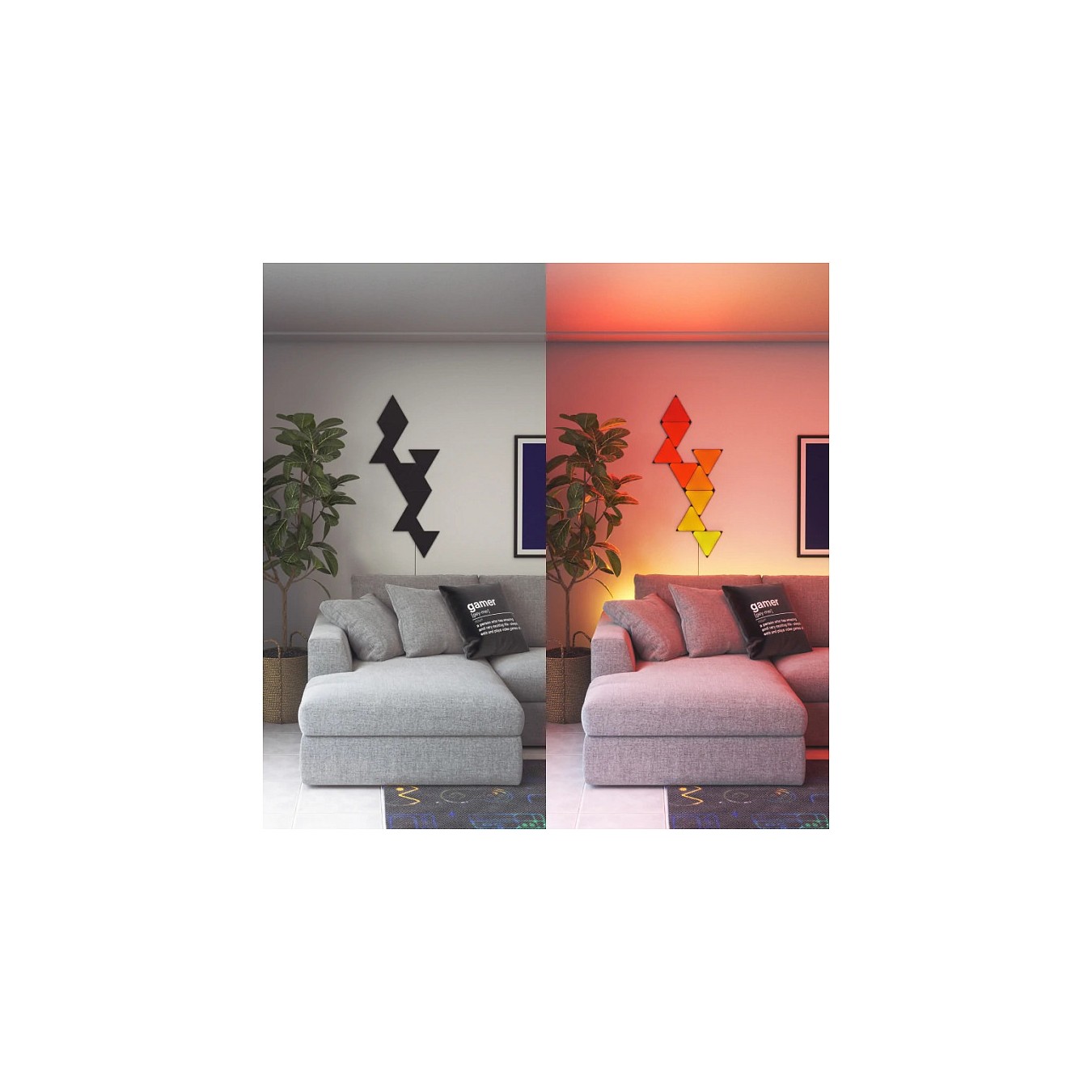 Buy Nanoleaf Shapes Triangles Ultra Black. Starter Kit. 9er-Pack in Cyprus, Nicosia, Limassol, Larnaka, Pafos