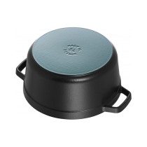 Buy Staub La Cocotte 20cm rund. schwarz. Gusseisen in Cyprus, Nicosia, Limassol, Larnaka, Pafos