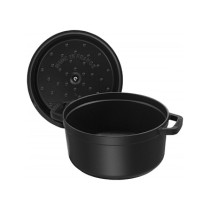 Buy Staub La Cocotte 20cm rund. schwarz. Gusseisen in Cyprus, Nicosia, Limassol, Larnaka, Pafos