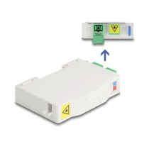 Buy LWL Anschlussdose für Hutschiene mit Spleißhalter und 2 x SC Simplex Kupplung in Cyprus, Nicosia, Limassol, Larnaka, Pafos