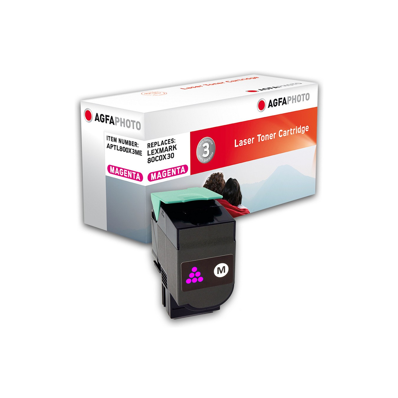 Buy APTL800X3ME AP LEXMARK 80C0X30 CX Toner in Cyprus, Nicosia, Limassol, Larnaka, Pafos