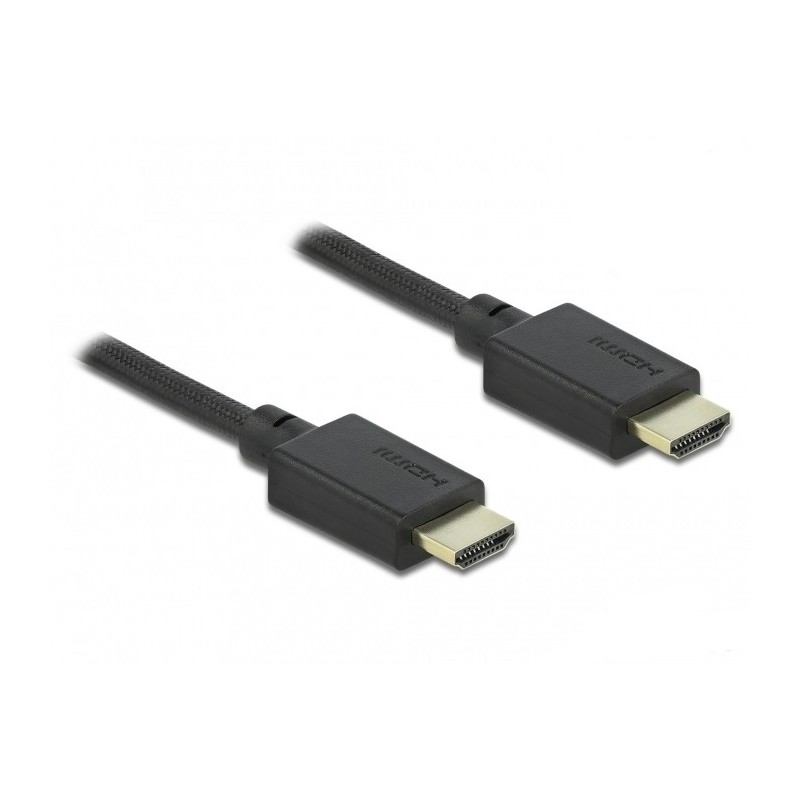 Buy DELOCK High Speed HDMI Cable 48 Gbps 8K 60Hz 2m - Black, HDMI Type A‑to‑... in Cyprus, Nicosia, Limassol, Larnaka, Pafos
